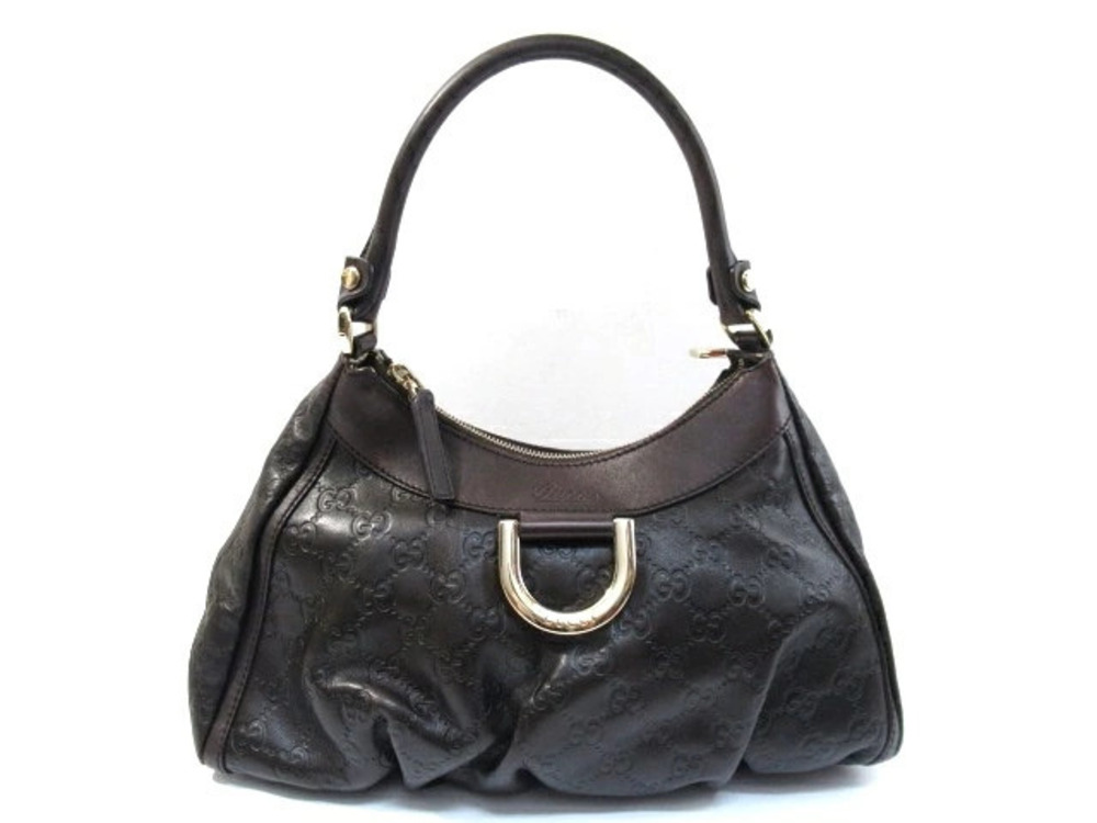 Gucci bag Hobo Gucci Guccissima calfskin brown